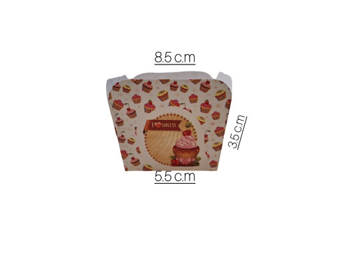 کپسول طرح کاپ کیک