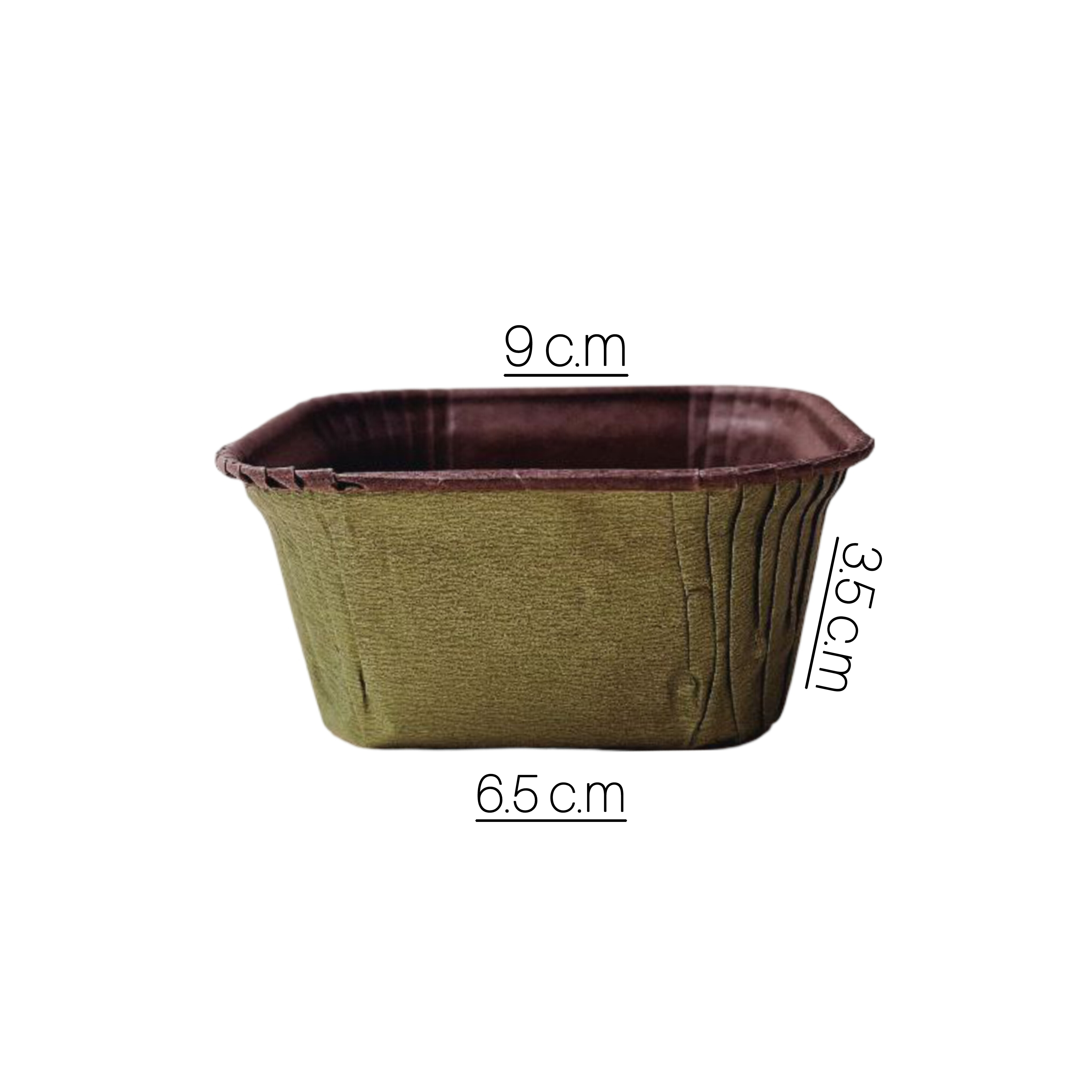 کپسول کاپ کیک کاغذی ساده