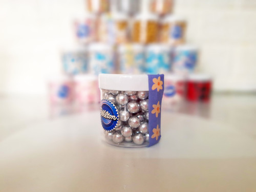 مروارید تزیینی نقره ای